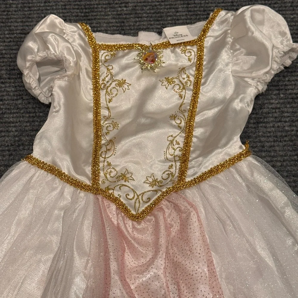 Lot of 2 Disney Princess Dresses Girls Sz 4/5 XS - Picture 3 of 5